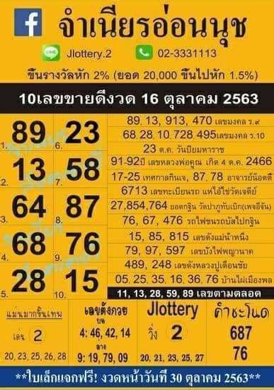 thai lotto 16 10 2017|Thai Lottery Lucky number 16 10 2017 Don't miss b .
